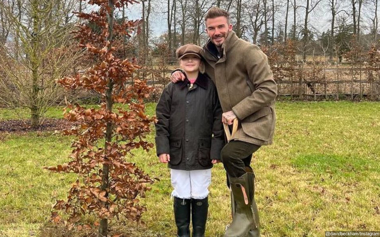 David Beckham Ditegur Fans Usai Cium Bibir Sang Putri Lantaran Dinilai Tak Pantas