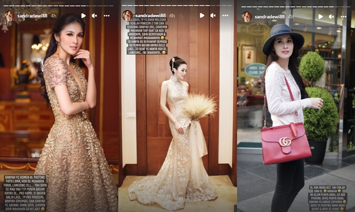 Foto Bareng Suami, Sandra Dewi Gercep Klarifikasi Usai Wajahnya Dianggap Mulai Menua