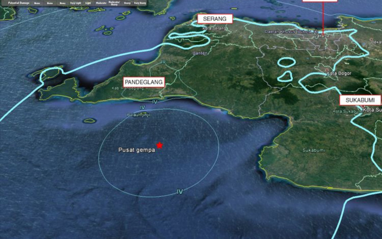 BMKG Ungkap Ancaman Megathrust Selat Sunda Bisa Picu Gempa M 8,7 Sewaktu-waktu