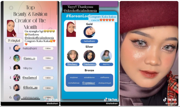 Raih Penghargaan <i>Beauty Creator</i> TikTok Terbaik