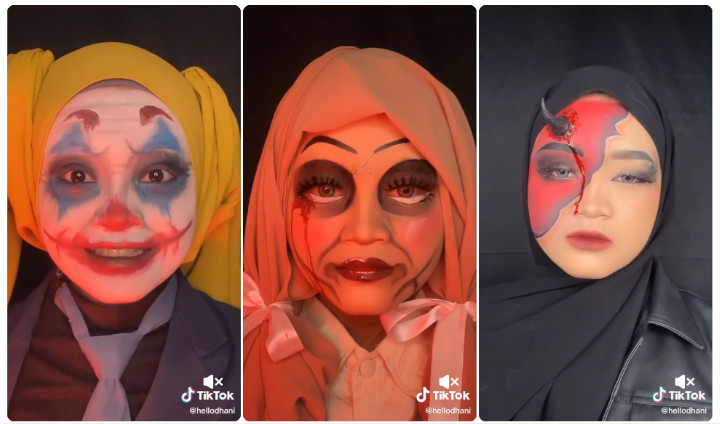 <i>Art Makeup</i> Jadi Alternatif Konten Jika Kehabisan Ide