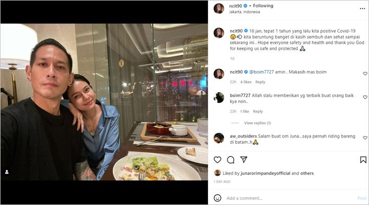 Kekasih Chef Juna Kenang Momen Tak Terduga Tepat di 1 Tahun Lalu Seraya Pamer Foto Romantis