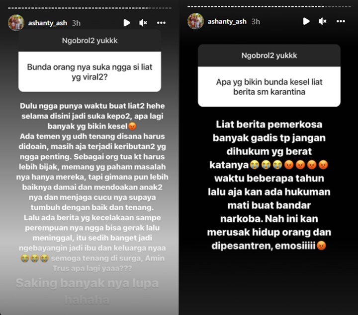 Diduga Ikut Pantau Berita Doddy Soedrajat, Ashanty Sampaikan Pesan Menohok Ini