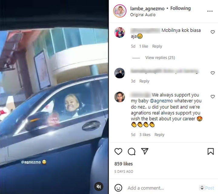 Dinobatkan Artis Terkaya, Mobil Agnes Monica Curi Fokus