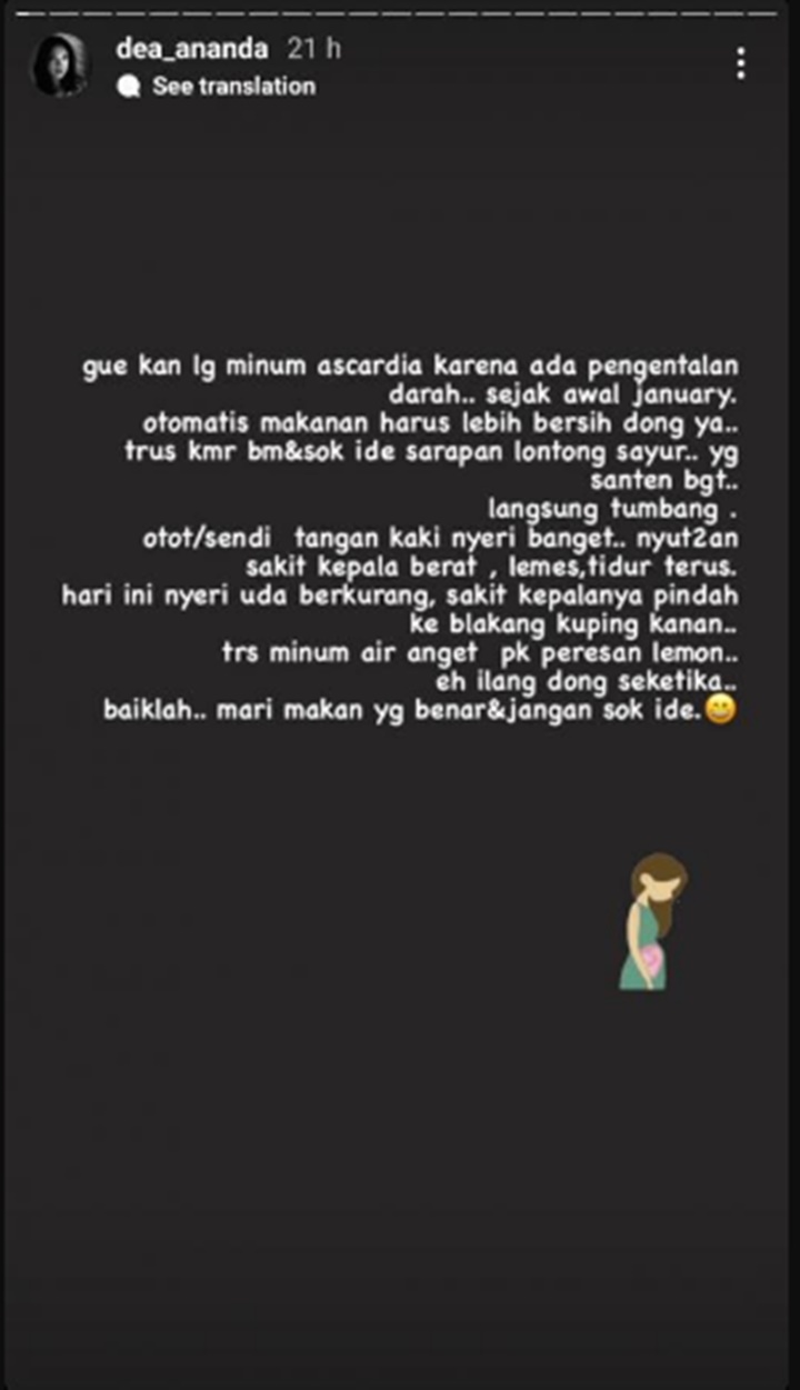 Dea Ananda Alami Nyeri Sendi Imbas Pengentalan Darah, Begini Potret Tangannya Saat Dipenuhi Koyo