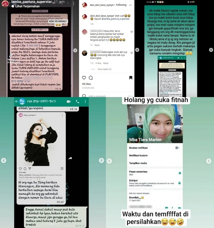 Tiara Marleen Terjerat Pinjol?