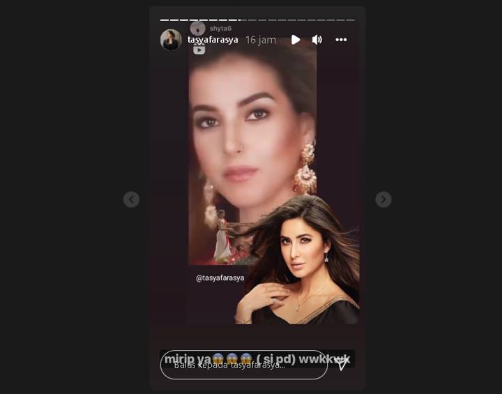 Tasya Farasya Make Up Ala Katrina Kaif Jadi Buah Bibir, Berhasil Tampil Manglingi?