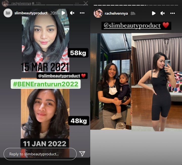 Bobot Turun Drastis, Potret Rachel Vennya Kurusan Bikin Pangling Hingga Banjir Simpati