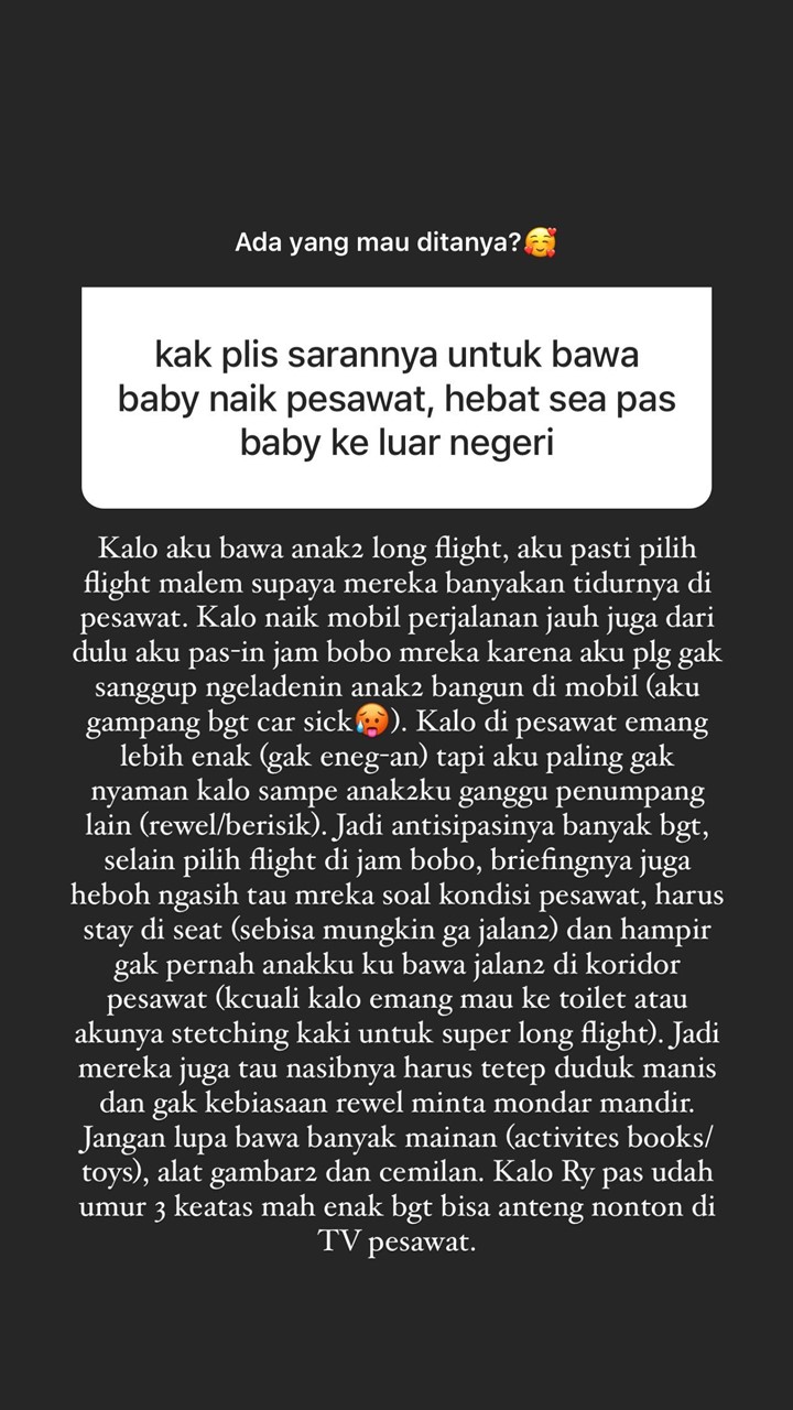 Sharena Delon Bagi Tips Agar Anak-anak Tetap Anteng di Perjalanan Dalam dan Luar Negeri