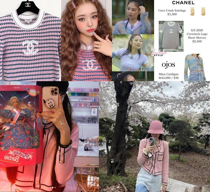 punya style ala Jennie BLACKPINK