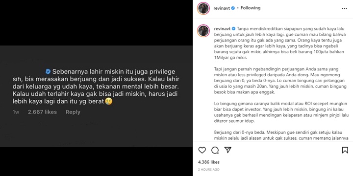 Sampai Mengumpat, Revina VT Kesal dengan Crazy Rich Medan Sebut \'Terlahir Miskin Juga Privilege\'