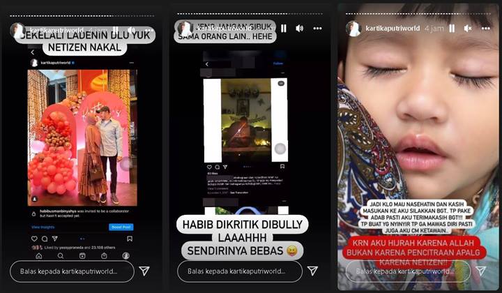 Habib Usman Dibully Gara-gara Rayakan Ultah Istri, Kartika Putri Sindir Hingga ‘Ketawain’ Balik