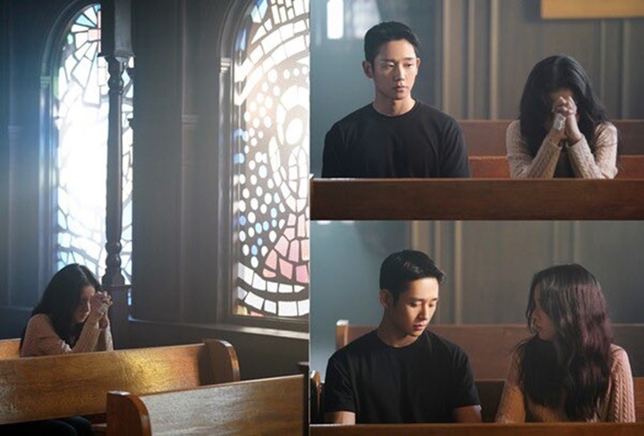 Jung Hae In dan Jisoo BLACKPINK Berduaan di Gereja, Ini Bocoran Tim \'Snowdrop\'