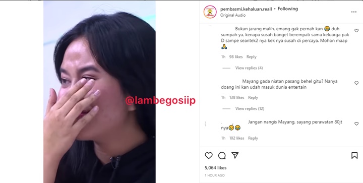 Sampai Nangis, Mayang dan Chika Ingin Ungkap Pesan Ini Seandainya Bisa Kembali Bertemu Vanessa Angel