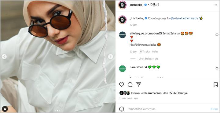 Irish Bella Curhat Pengalaman Pahit Kena Body Shaming, Nekat Foto Close Up Bukti Flawless Abis?