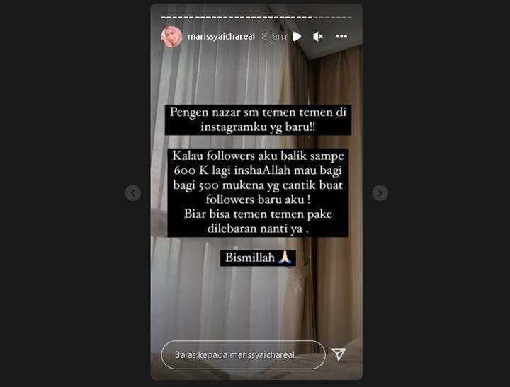 Marissya Icha ‘Sentil’ Menohok Kubu Hacker yang Hilangkan Akun IG Miliknya: Kalian Luar Biasa