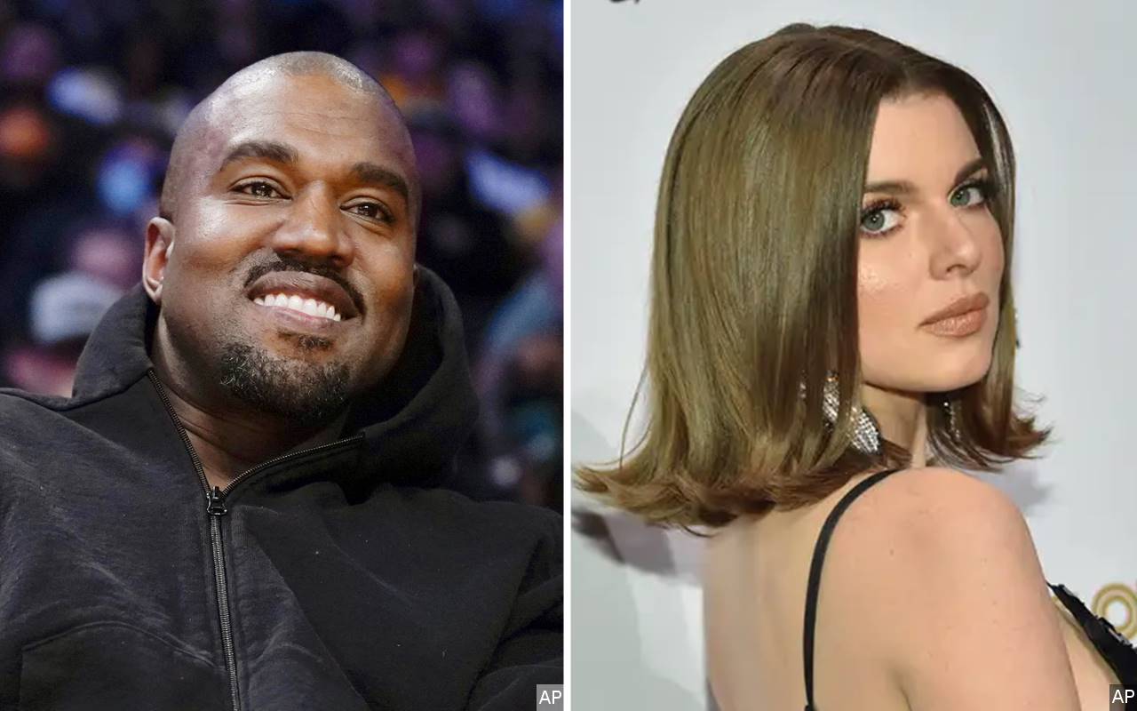 Kanye West dan Julia Fox Debut Sebagai Couple Di Red Carpet Paris Fashion Week, Serasi Kenakan Denim