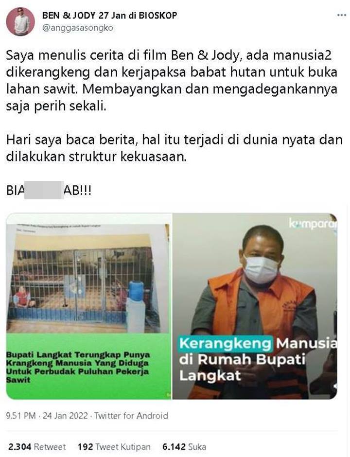 Nadine Chandrawinata Muntab Soal Bupati Langkat Punya Kerangkeng Manusia, Sosok Ini Sampai \'Ngegas\'