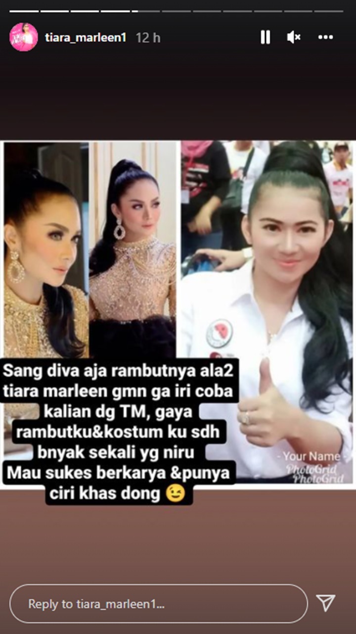 Tiara Marleen Sebut Krisdayanti Contek Gayanya, Sindiran Untuk Artis Senior Bikin Kepo