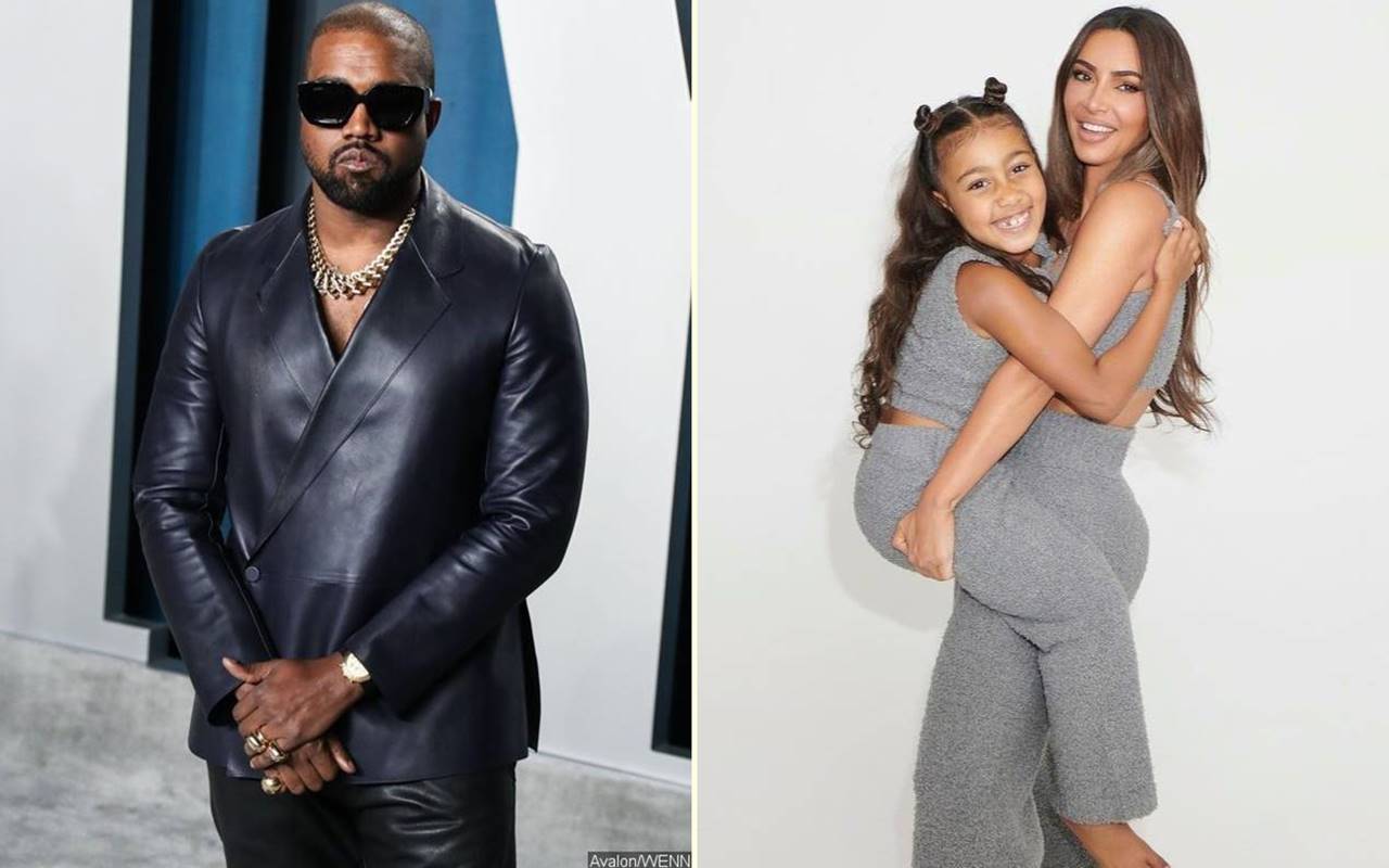 Kanye West Kritik Kim Kardashian Yang Izinkan Putri 8 Tahun Mereka Pakai Riasan Bak Orang Dewasa