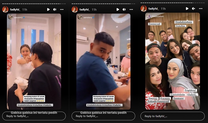 Jadi \'Nyamuk\', Fadly Faisal Ngenes Lihat Kemesraan Rizky Febian dan Mahalini
