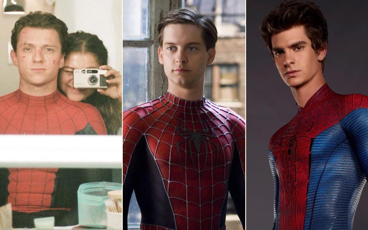 Tom Holland Akui Gugup Perdana Ketemu Tobey Maguire dan Andrew Garfield Sampai Minta Temani Zendaya