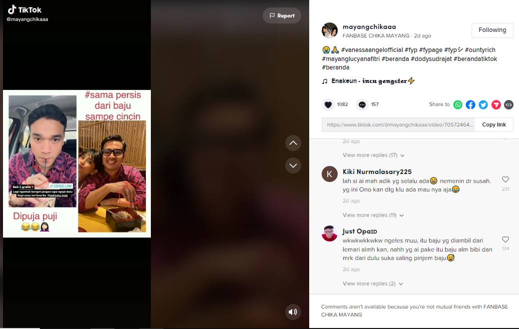 Fadly Faisal Disentil Kubu Mayang, Milano Lubis Wanti-wanti Penghina Doddy Soedrajat-Topik Pagi