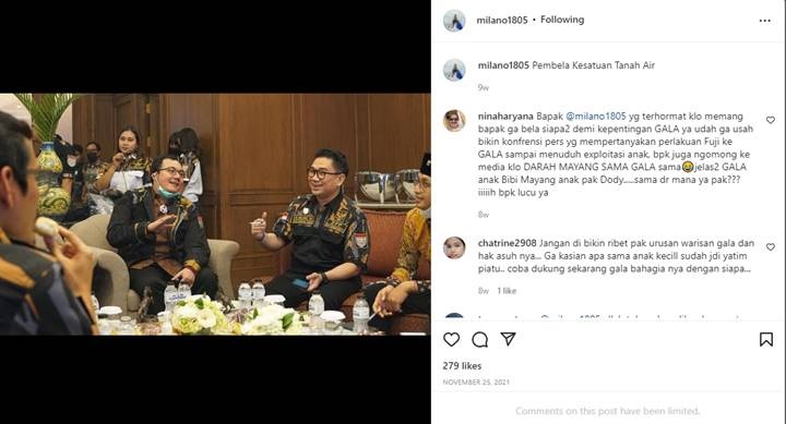 Fadly Faisal Disentil Kubu Mayang, Milano Lubis Wanti-wanti Penghina Doddy Soedrajat-Topik Pagi