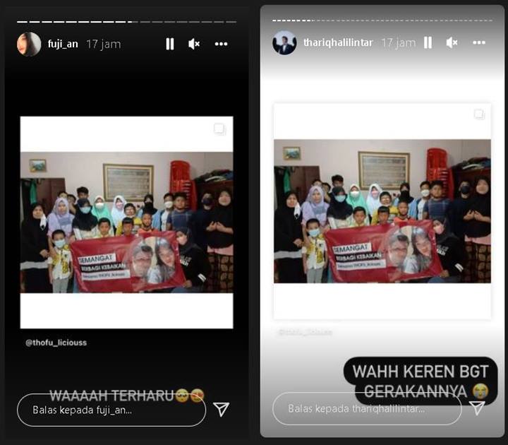 Kini Resmi Jadian, Fuji dan Thariq Halilintar Sempat Dibikin Terenyuh Gara-gara Perlakuan Fans