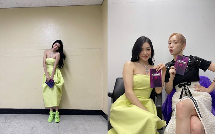 Gaon 2022: Tiffany SNSD Tampil Cantik, Tae Yeon Malah Ledek Mirip Benda Ini