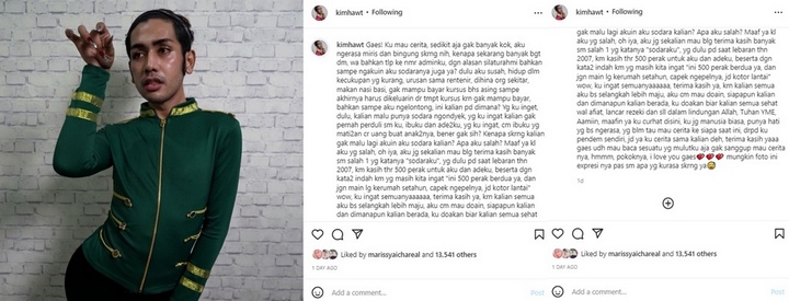 Curhat Pilu Kim Hawt Menyayat Hati Bikin Nyesek