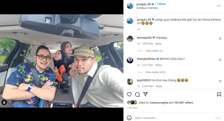 Gilang Crazy Rich Jadi obat Nyamuk Fuji