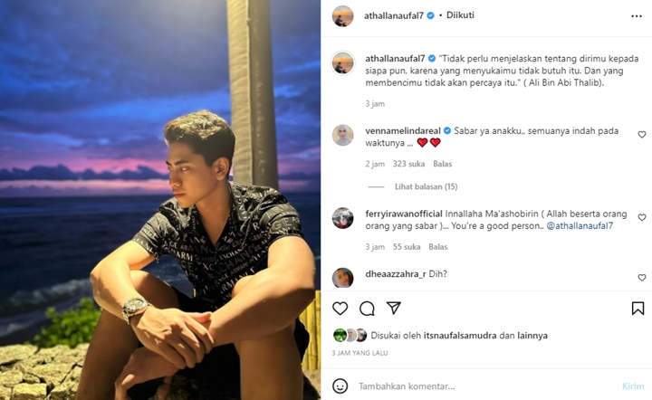Athalla Naufal \'Tanggapi\' Rumor Bikin Shannon Wong Mabuk hingga Tak Direstui Camer