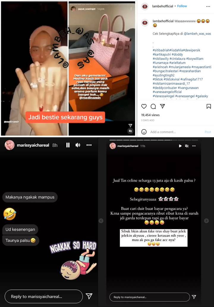 Marissya Icha Story