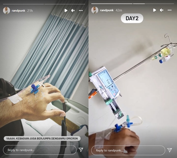 Randy Pangalila Umumkan Positif Omicron, Begini Kondisi Sang Istri dan Putri Kecilnya