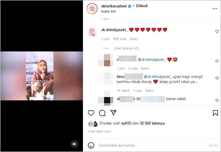 Oki Setiana Dewi Sudah Minta Maaf Usai Ceramahnya Picu Kehebohan, Reaksi Adik Jadi Sorotan