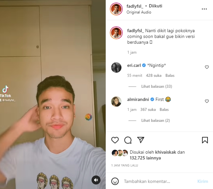 Fadly Faisal \'Ngenes\' Jomblo, Komentar Erika Carl Tuai Reaksi Perjodohan