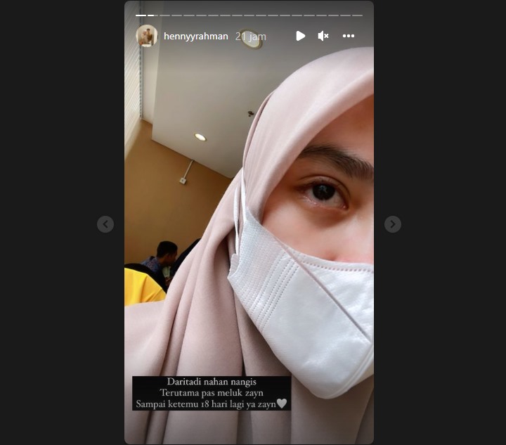 Berangkat Umrah Bareng Alvin Faiz, Tangisan Henny Rahman Pecah Gara-gara Ini