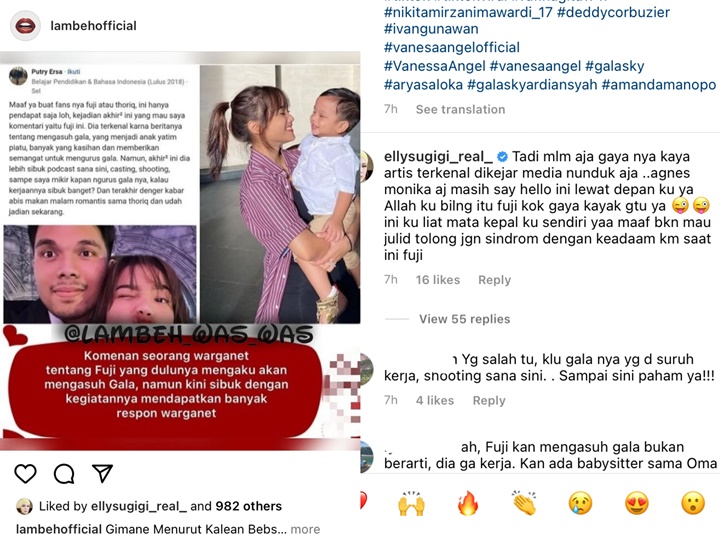 Bandingkan dengan Agnez Mo, Ely Sugigi Sindir Fuji Bad Attitude Saat Ketemu Langsung