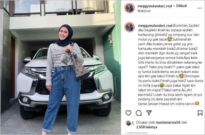 Meggy Wulandari \'Skakmat\' Tudingan Gila Harta, Akui Ogah Simpang Siur Jadi Bahan Gibah