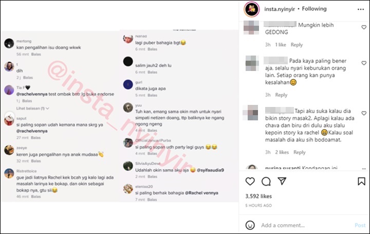 Rachel Vennya dan Salim Nauderer Terciduk Jaga Jarak Usai Kondangan Bareng, Digoda Begini