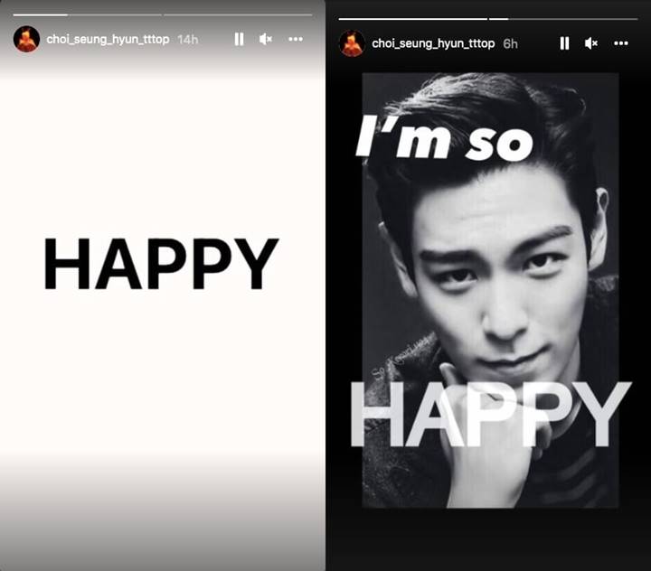 T.O.P BIG BANG Akui Bahagia Usai Lepas dari YG Entertainment?
