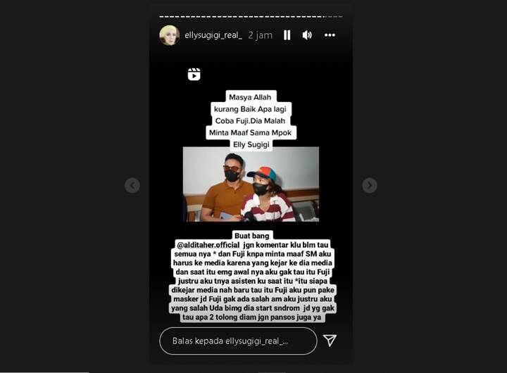 Ely Sugigi ‘Semprot’ Artis Ini Usai Nimbrung Komentari Permintaan Maaf Fuji