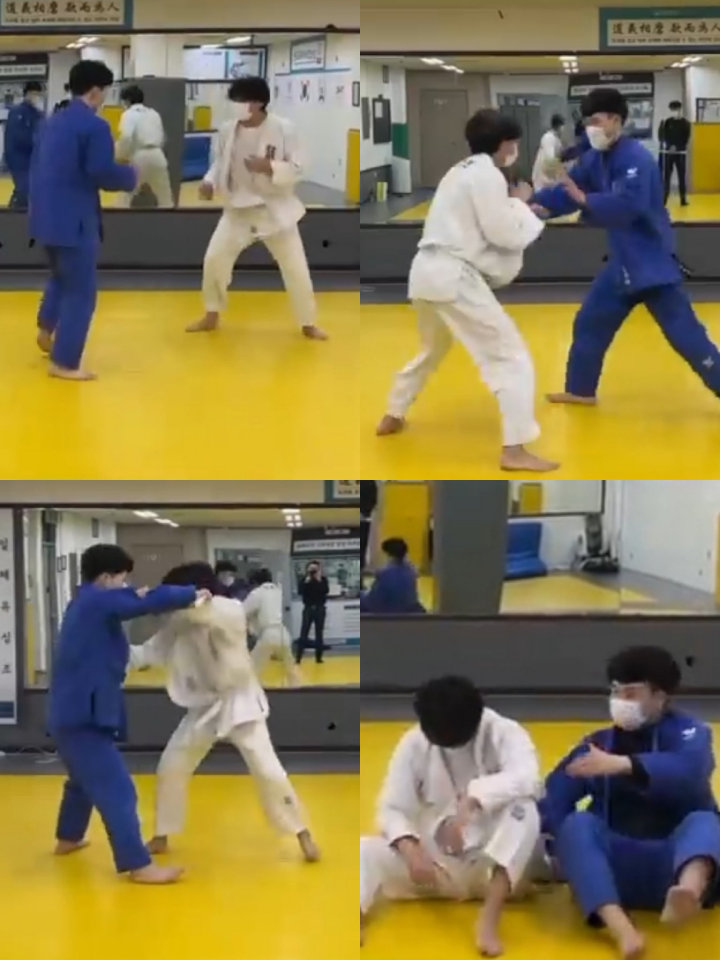 V BTS Pamer Skill Judo yang Mengesankan, Siap Tanding Lawan Jungkook?