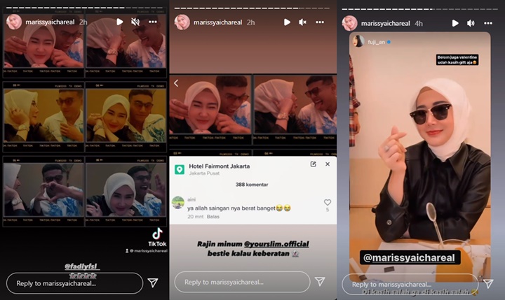 Fadly Faisal dan Marissya Icha Makin Blak-blakan Umbar Kemesraan, Begini Reaksi Fuji