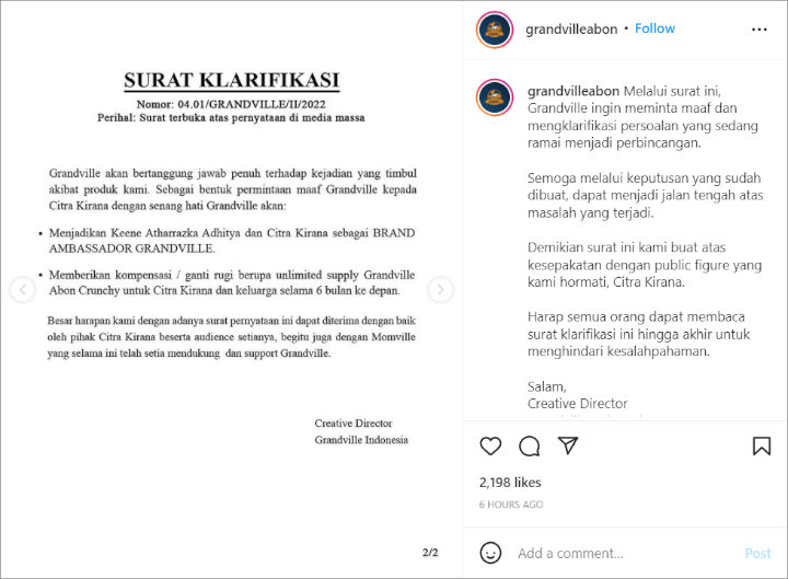Citra Kirana dan Sang Putra Jadi BA Brand yang Sempat Diprotes, Tuai Kritik Habis-habisan