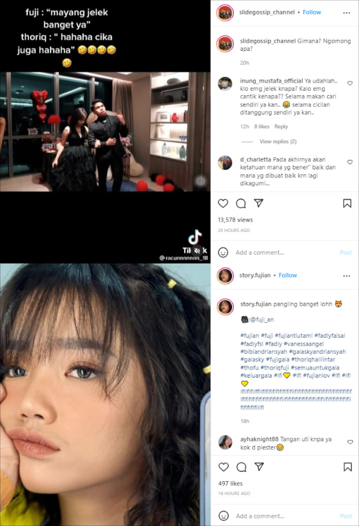 Wajah Fuji Muram Usai Video Ghibah \'Mayang-Chika Jelek\' Viral, Ramalan Public Enemy Terbukti?
