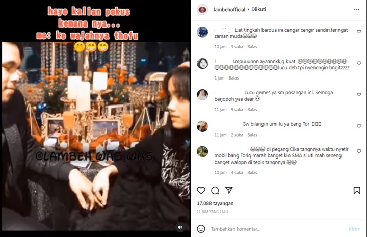 Reaksi Thariq Halilintar Bikin Ngakak Saat Ingin Gandengan Tapi Tangannya Ditepis Fuji