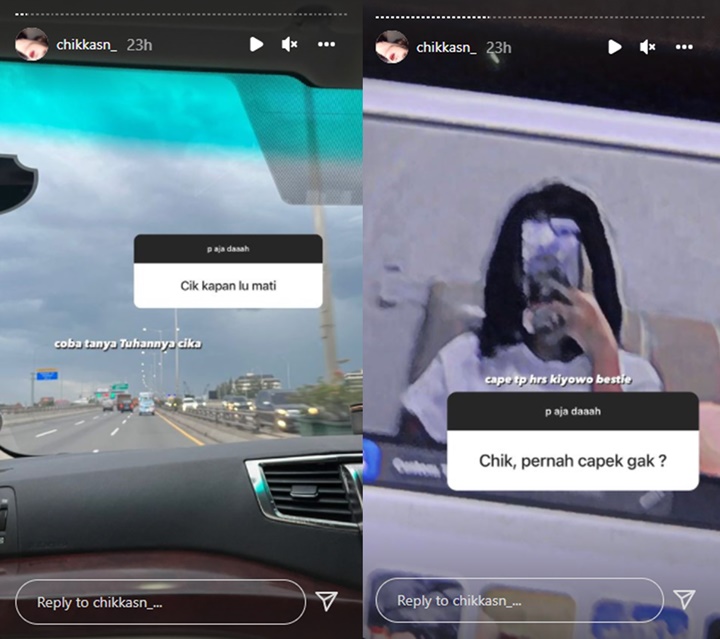 Chika Adik Tiri Vanessa Angel Jawab Savage Saat Ditanya Kapan Mati, Begini Penuturannya
