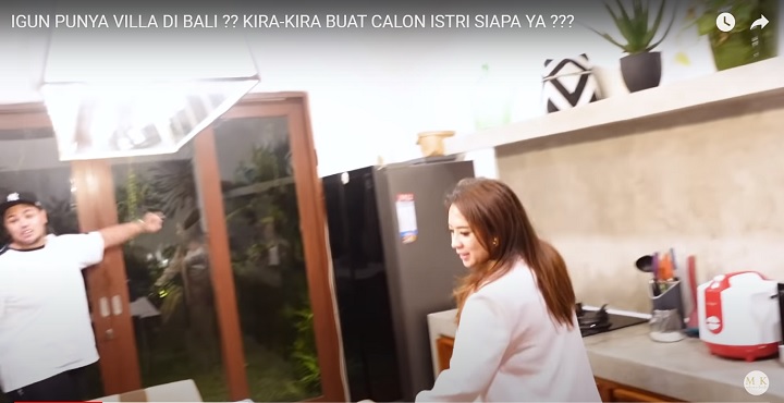 Dapur dilengkapi AC